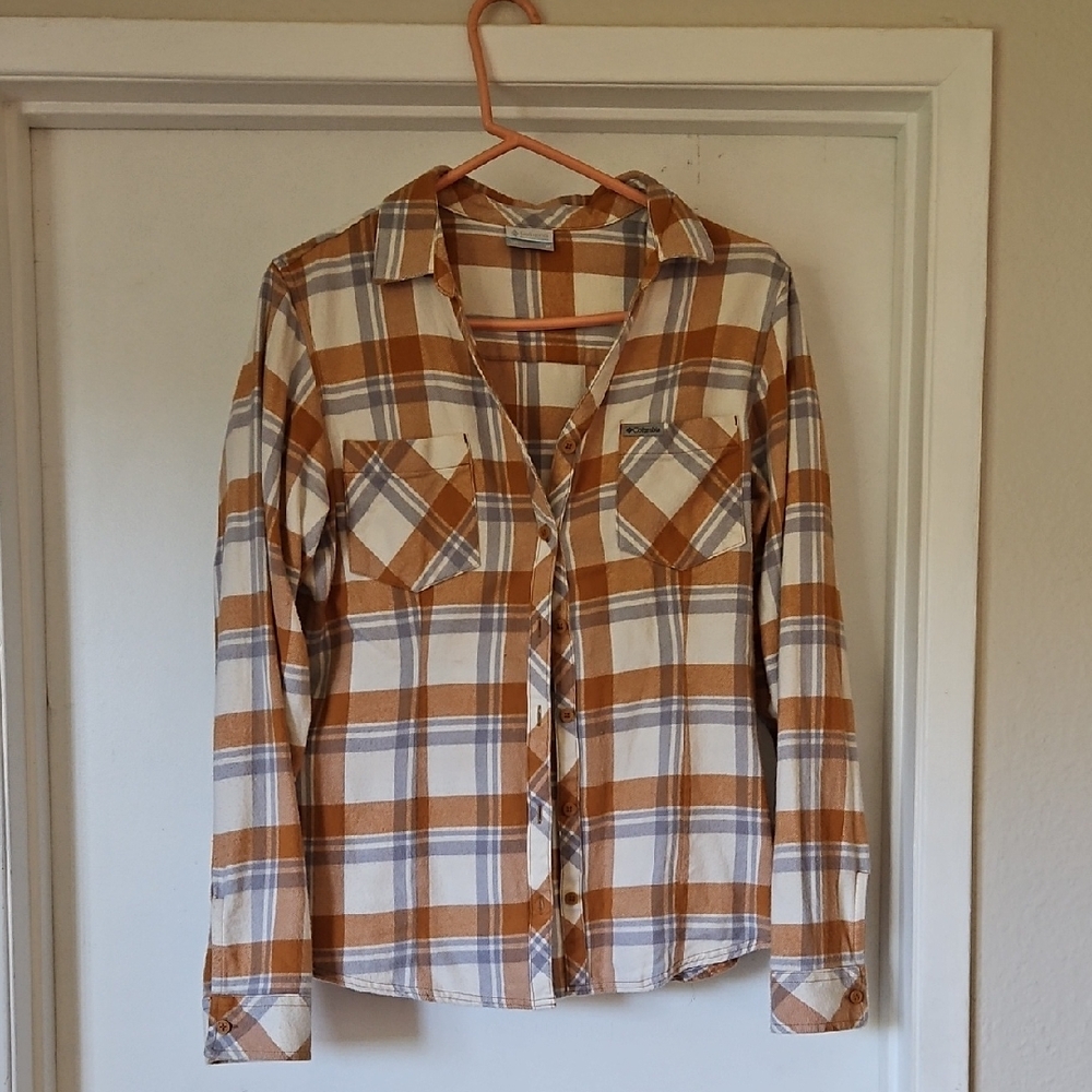 Columbia Flannel Plaid Shirt